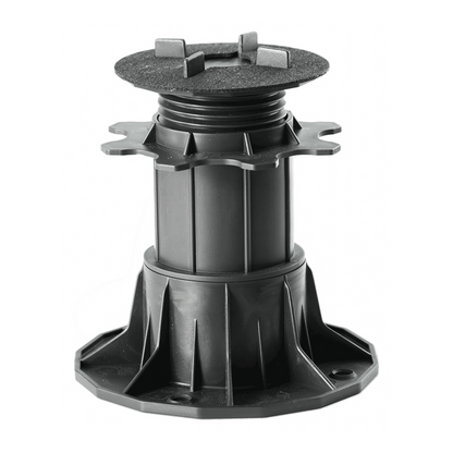 Justierbare Plattenlager Stelzlager für Terrassen-Platten - Höhenverstellbare Stellfüße für Keramik, Stein, Beton und Fliesen - 24 Stück, 140-220 mm