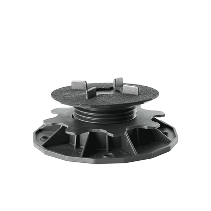 Justierbare Plattenlager Stelzlager für Terrassen-Platten - Höhenverstellbare Stellfüße für Keramik, Stein, Beton und Fliesen - 120 Stück, 18-33 mm