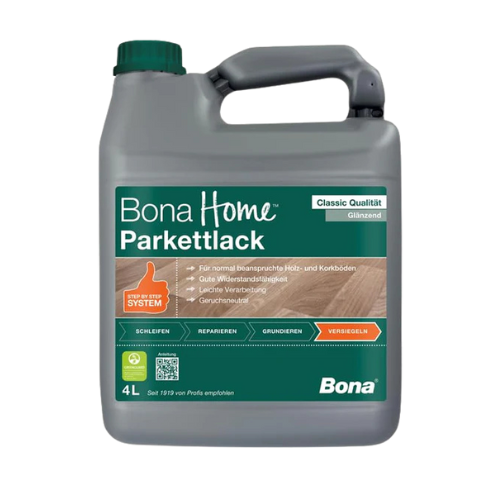 Bona Home Komplett-Bundle – Fugenkitt, Grundierung & Parkettlack (matt)