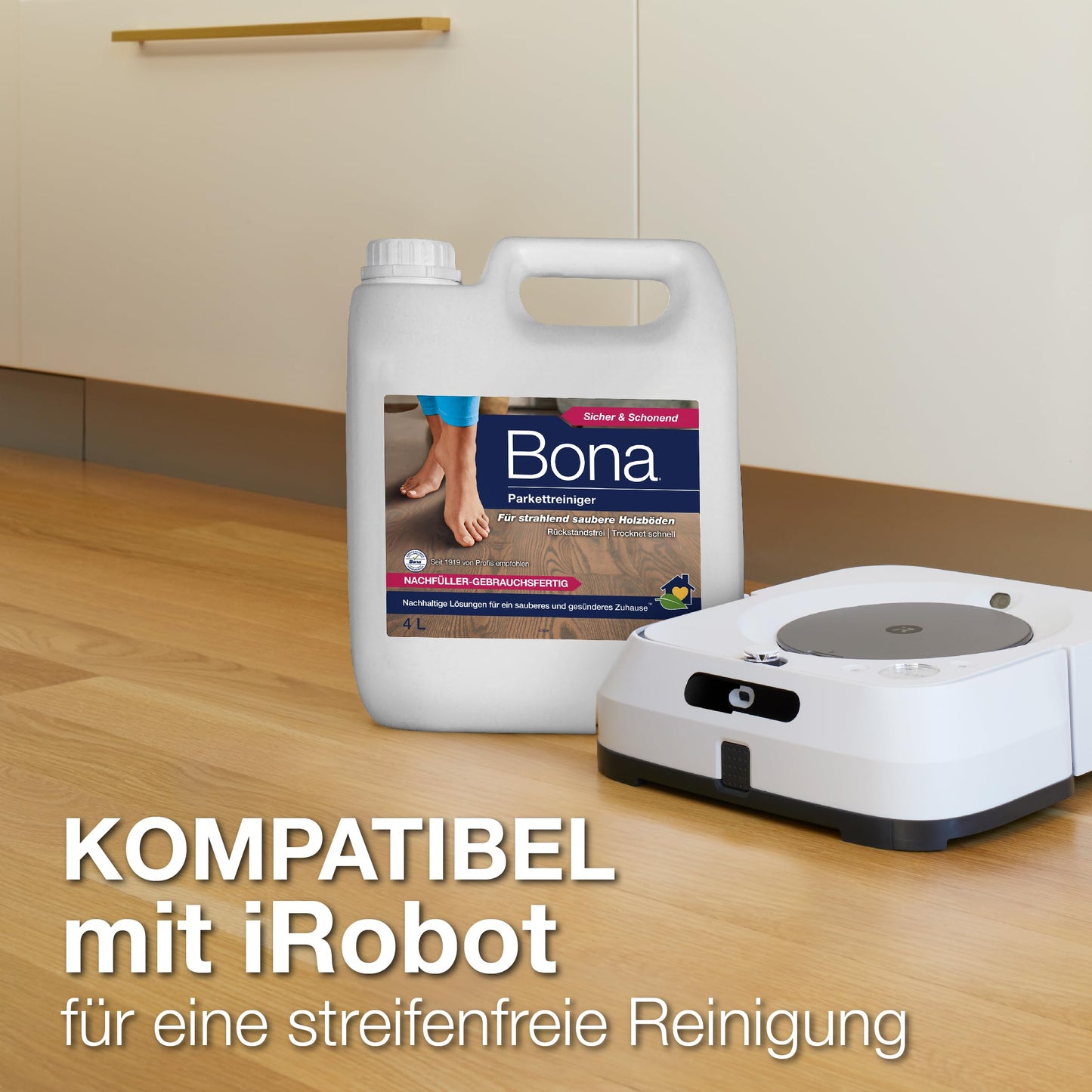 Bona Retail Parkettreiniger Nachfüllkanister 4 Liter