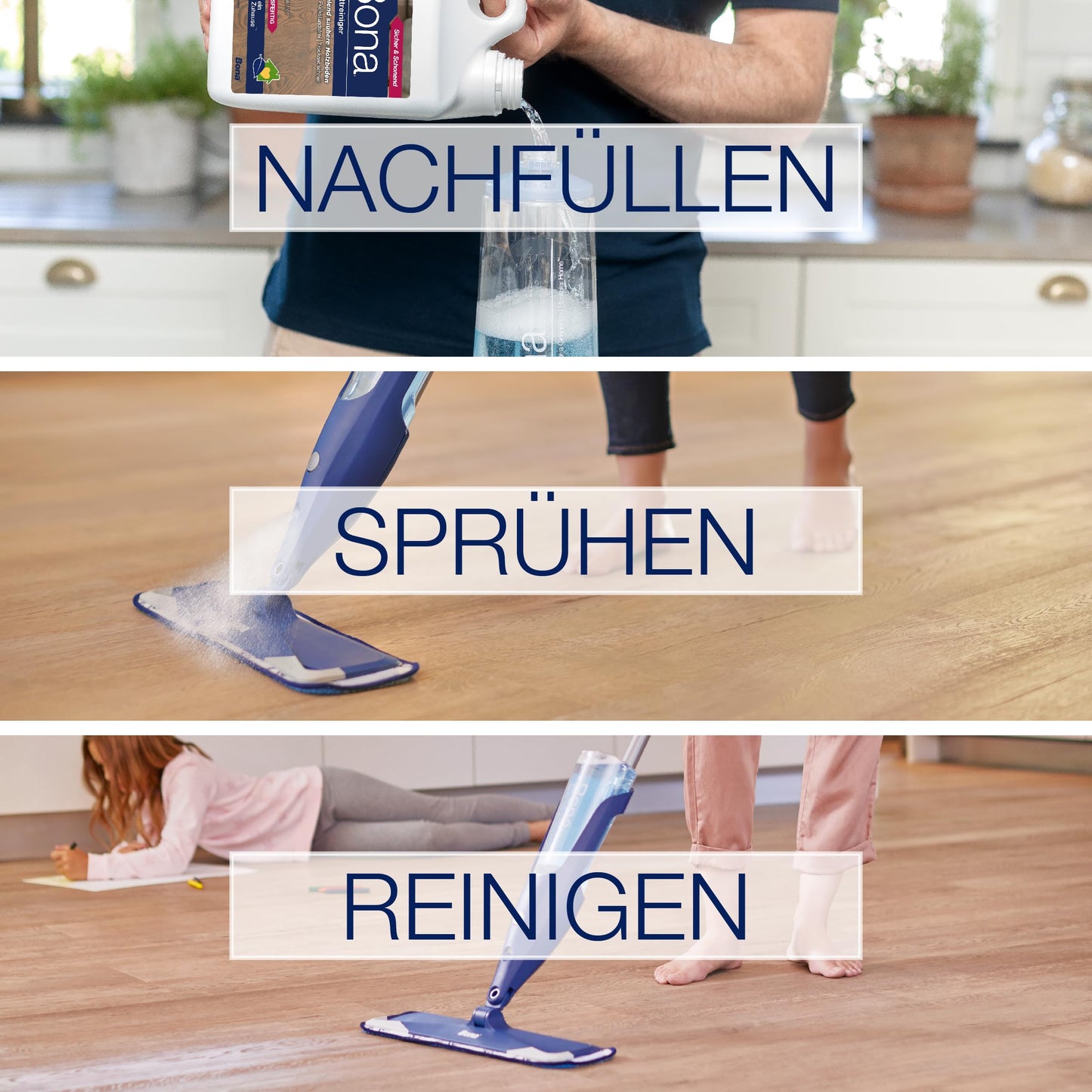 Bona Retail Parkettreiniger Nachfüllkanister 4 Liter