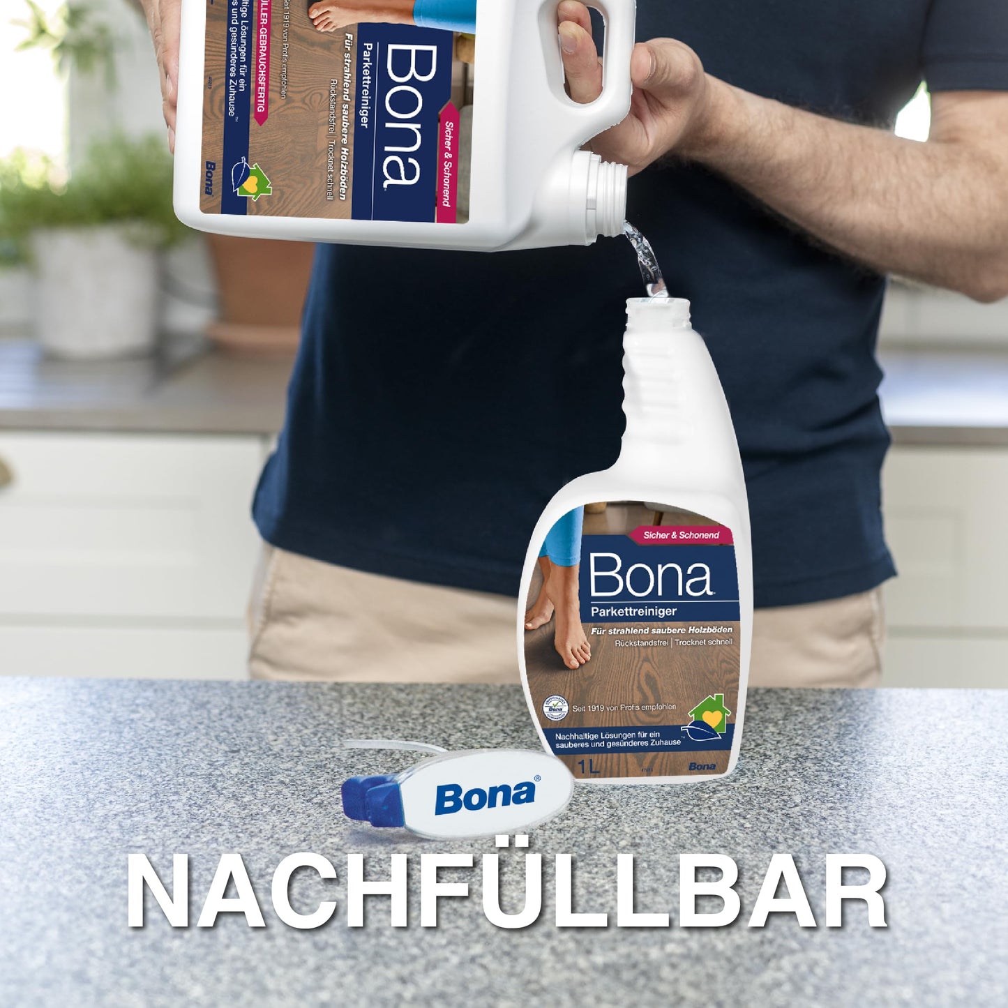 Bona Parquet Cleaner Spray, 1 litre, 1000