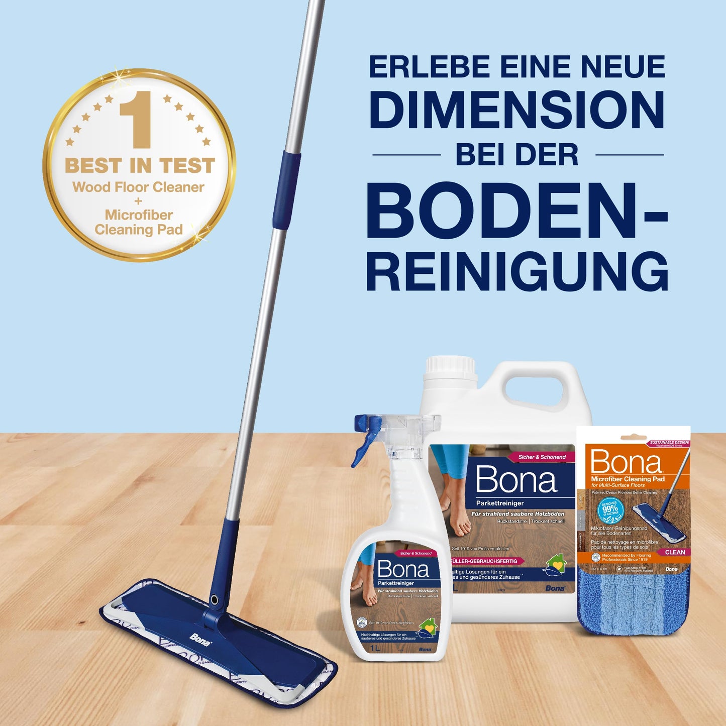 Bona Parquet Cleaner Spray, 1 litre, 1000