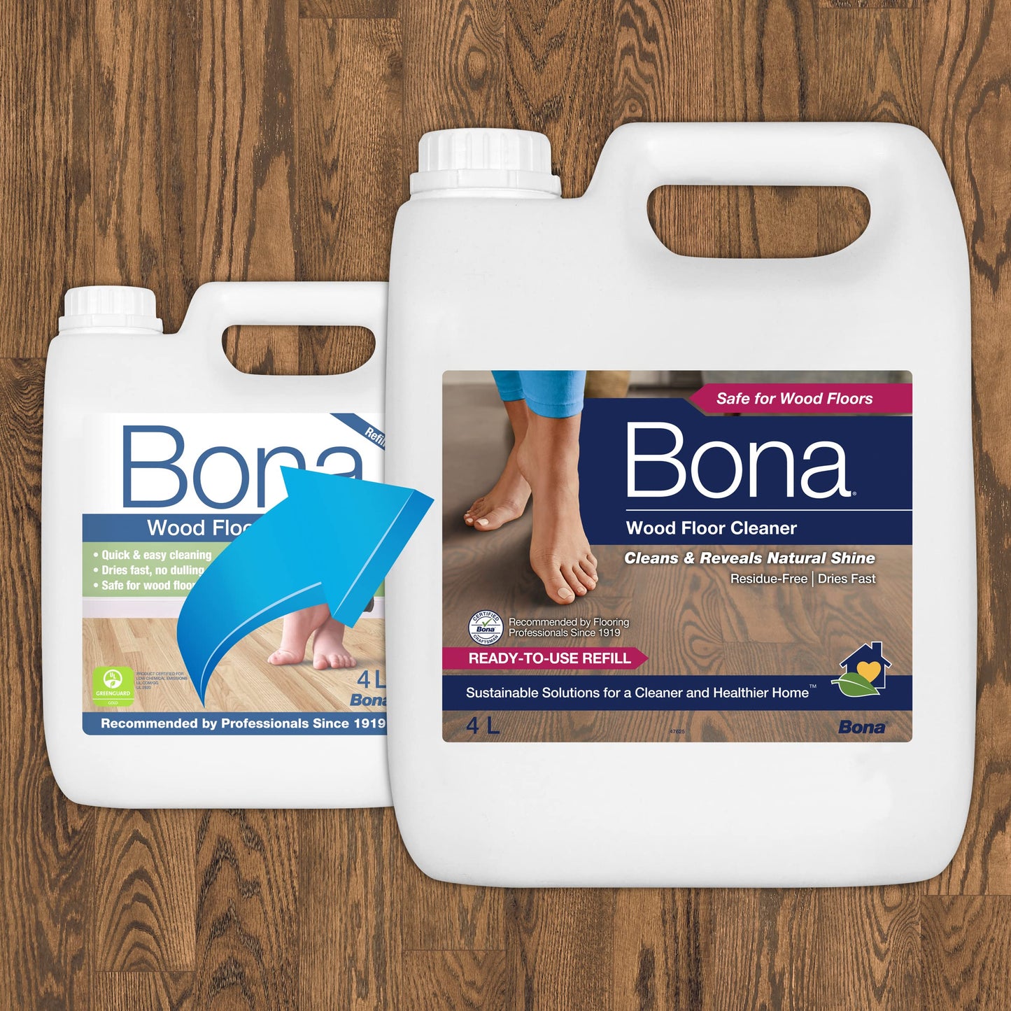 Bona Retail Parkettreiniger Nachfüllkanister 4 Liter